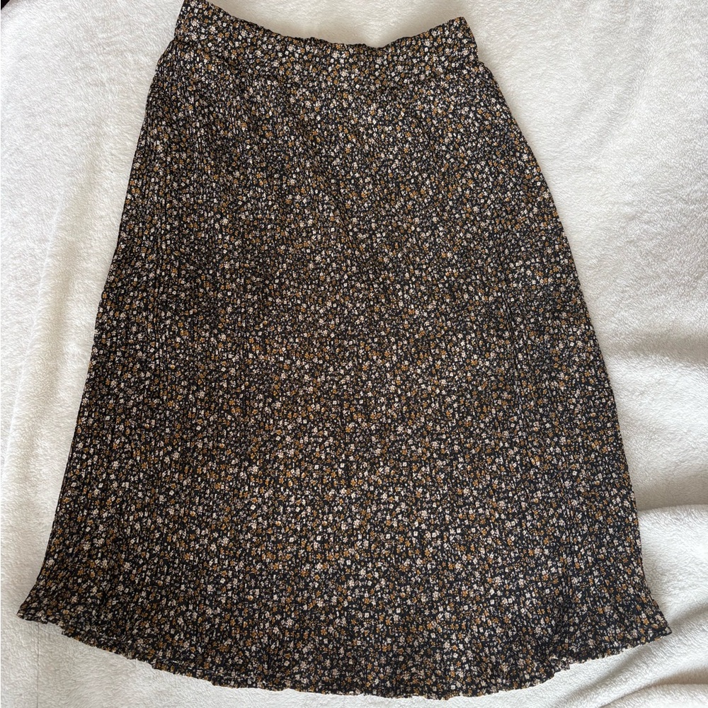 Floral Women's Midi Skirt